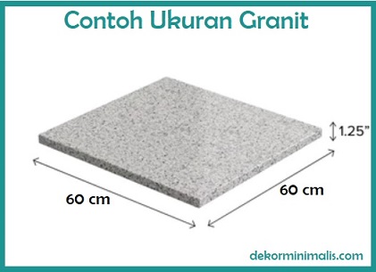 ukuran granit