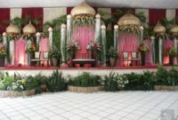 Dekorasi khitanan simple dirumah