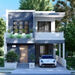 Denah rumah minimalis 2 lantai 6x12 terbaru 2025