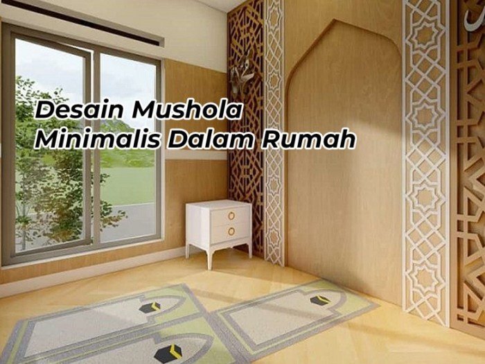 Ide mushola dalam rumah unik tren 2025