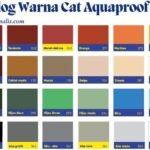 Katalog Warna Cat aquaproof 2025