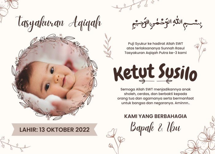 Ide dekorasi aqiqah mewah tren terbaru 2025