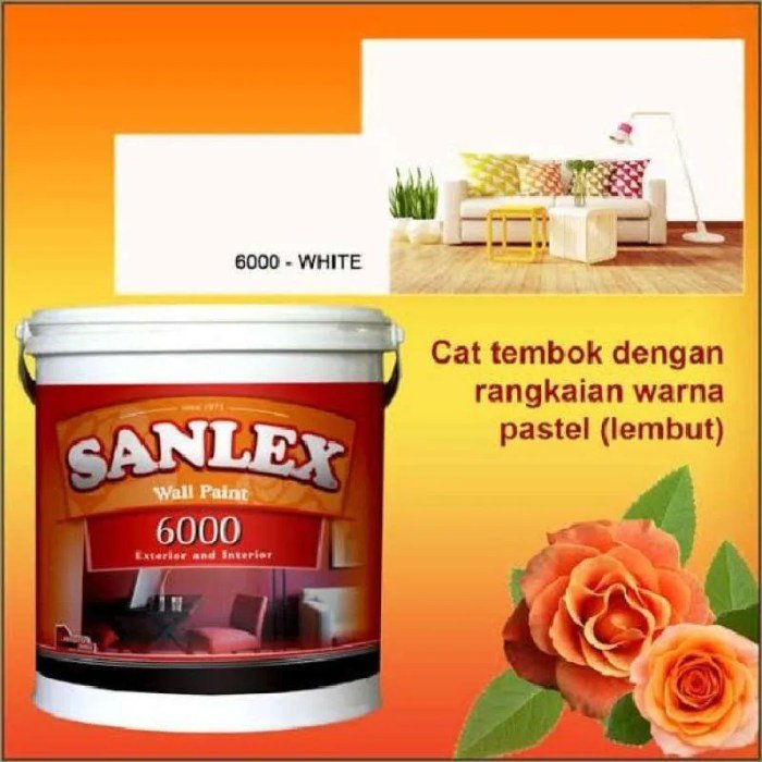 Katalog warna cat genteng sanlex terbaru 2025